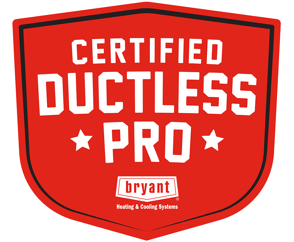 Bryant Certified Ductless Pro badge